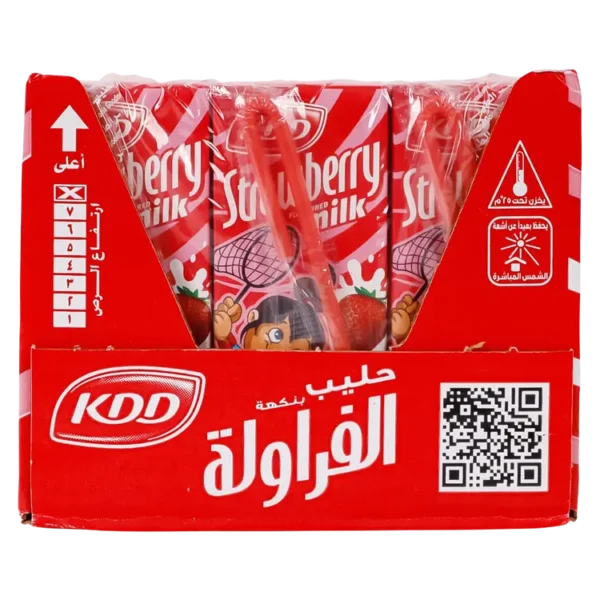 حليب كدديه مشكل Kiddeh Milk Chocolate Banana Strawberry