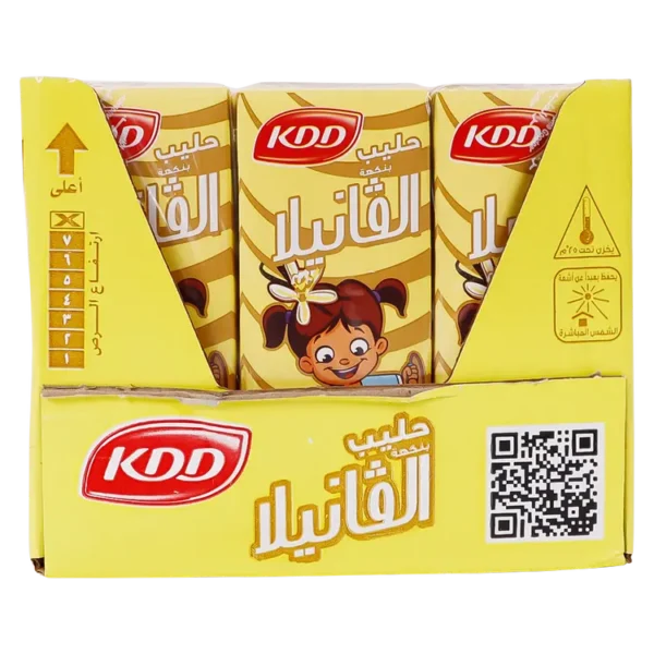 حليب كدديه مشكل Kiddeh Milk Chocolate Banana Strawberry