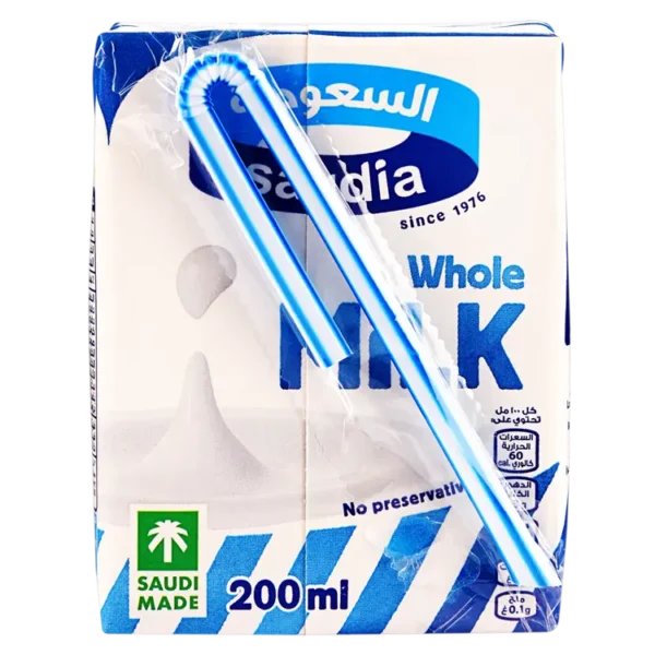 Saudia milk 200ml 200 حليب السعوديه مل