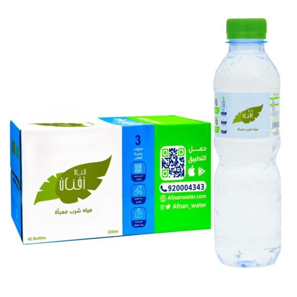Afnan water 330ml 330 مياة افنان مل