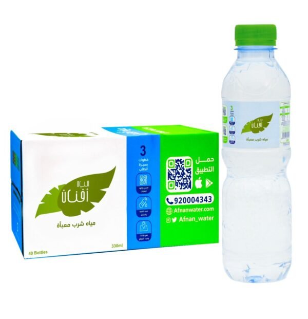 Afnan water 330ml 330 مياة افنان مل